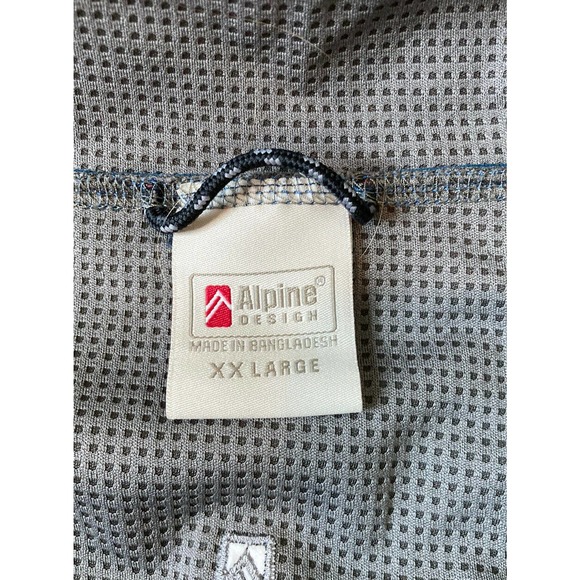 ALPINE Design Men’s Soft Shell Full Zip Jacket XXL - Picture 4 of 9